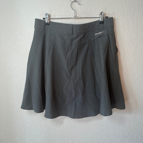 Eddie Bauer Womens Gray A Line Skort Casual Outdoor Hiking Size 8 - Picture 6 of 6